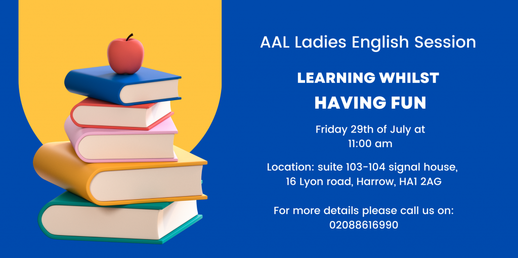 AAL ESOL Session Ladies only